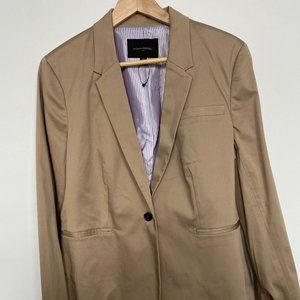 Banana Republic Women's Tan Blazer 14 NWOT